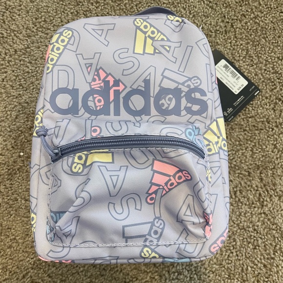 Adidas Kids Pastel Logo Backpack - Picture 1 of 1